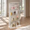 Witryna szklana UnboxG 2 drzwi, 4 półki, oświetlenie LED, Podgląd zdjęcia produktu 3