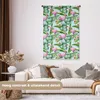 MuchoWow® Wandteppich Wandbehang Hibiskus - Flamingo - Produktbild-Vorschau 2
