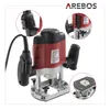 AREBOS fréza s kufríkom, 1200 W, Ø 6 a 8 mm + sada fréz 12 Náhľad obrázku produktu 12