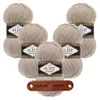 5 x ALIZE Lanagold 5 Beige mit Label Produktbild-Vorschau 1