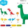 Blocchi magnetici SmartMax - Dinosauri da costruire per Anteprima dell’immagine prodotto 13