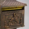 Standbriefkasten 'Antik' Aluguss-bronze Produktbild-Vorschau 12