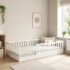 CADANI Timi Bodenbett Kinderbett 90x200 cm, Rausfallschutz Produktbild-Vorschau 7