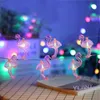 Solar Lichterkette Außen, Girlande, 10 kaltweiße Lichter Produktbild-Vorschau 2