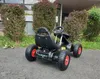 Tretauto Gokart für Kinder mit Pedal in schwarz inkl. Produktbild-Vorschau 2
