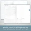 Business-Timer 2026 / A5 / Blue Canvas / Häfft-Verlag Produktbild-Vorschau 4