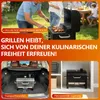Sunjas Holzkohlegrill Portable, Tischgrill Campinggrill mit Produktbild-Vorschau 6