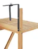 WENKO Bambus Balkon-Klapptisch Mod. Waikiki, zum Einhängen Produktbild-Vorschau 14