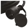 Venkovní prodlužovací kabel 5 m / 1 zásuvka / černý / guma-neopren / 230 V / 1,5 mm2 Náhled obrázku produktu