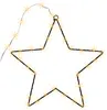 LED Decoration STERE avec 50 LED dorées - env. 50 cm - Voir les images du produit 1