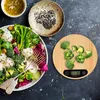 Balance de cuisine numérique Relaxdays, en bambou, écran Voir les images du produit 5