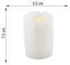 12er Set LED Kerze, Lichtfarbe gelb, H 7,5 cm Produktbild-Vorschau 5