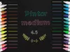 PILOT PINTOR Kreativmarker 6er Set – 1.4mm mittlere Spitze, Produktbild-Vorschau 4