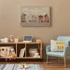 Italienischer Leinwand Leinwandbild - Salt Square - Produktbild-Vorschau 2