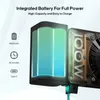 Close-up of a portable COB LED light with integrated battery, highlighting its features. Produktbild-Vorschau