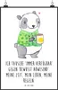 Mr. & Mrs. Panda Bild Panda Burnout DIN A0 - Weiß - Produktbild-Vorschau 1