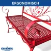 DanDiBo Banc de jardin Rosso Résistant aux intempéries 2 Voir les images du produit 8