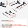 Forche per pallet SucceBuy con portata di 907 kg, carrello Anteprima dell’immagine prodotto 7
