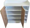 Sideboard mit 8 Regalfächern Weiß-Artisaneiche Produktbild-Vorschau 5