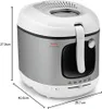 TEFAL Fritteuse mit Öl Edelstahl 3 Liter Fassungsvermögen Produktbild-Vorschau 19