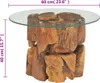 vidaXL Table basse en bois massif teck bois flotté 60 cm Voir les images du produit 22
