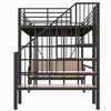 Etagenbett 140x200 cm mit Polstersofa & Stauraum – Hochbett Produktbild-Vorschau 10