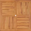 vidaXL Garten-Esstisch 110x110x75 cm Massivholz Teak Produktbild-Vorschau 3