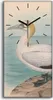 Wandbild Leinwand Bilder mit Uhr 30x60 Vögel Wild Tiere Produktbild-Vorschau 1