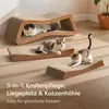 Knupis Kratzmöbel Kratzbrett Katze 3-teilig XXL 75cm – Produktbild-Vorschau 2