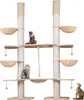 HAPPYPET XXL Kratzbaum-Landschaft für große Katzen - 2-in-1 Produktbild-Vorschau 1