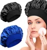 Silk Sleep Cap, Elastic Satin Hair Bonnet for Sleeping, Produktbild-Vorschau 2