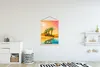 MuchoWow® Textilposter Gemälde - Öl - Palme - Natur - Produktbild-Vorschau 2