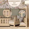 Crazy Pine Letto a Casetta 90x200 cm – Letto da Pavimento Anteprima dell’immagine prodotto 8