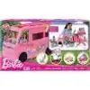 Barbie Super Abenteuer-Camper Spielset (mit Dachzelt, Grill Produktbild-Vorschau 11