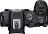 Top view of a black Canon EOS R7 camera. Anteprima dell’immagine prodotto