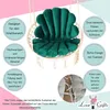 Love Gifts® Hängesessel Kissen in Muschelform 2 Stück + 1 Produktbild-Vorschau 4