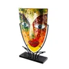 Casablanca by Gilde  Glasart ovale Dekovase Face Blue Eye  Produktbild-Vorschau 3
