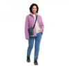 High Curl Jas Dames, paars, maat S - levendig orchidee Productafbeelding-voorbeeld 6