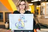 MuchoWow® Laptop Aufkleber Sticker Cover Dino - Produktbild-Vorschau 5