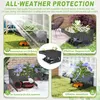JOIEYOU Mähroboter Garage Dach Regenschutz & UV-Schutz Produktbild-Vorschau 6