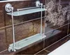 Mensola in vetro Bemeta Retro doppia 400 mm vetro Anteprima dell’immagine prodotto 2