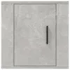 vidaXL TV Wandschränke 2 Stk. Betongrau 40x34,5x40 cm - Produktbild-Vorschau 7