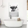 MuchoWow® - Leinwandbilder - Schottischer Highlander - Kuh Produktbild-Vorschau 4