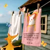 Mr. & Mrs. Panda Handtuch Einhorn Prinzessin - Rot Pastell Produktbild-Vorschau 2