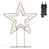 ECD Germany LED Weihnachtsstern 48,5 cm Weihnachtsdeko mit Produktbild-Vorschau 2