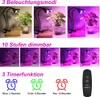 10W Doppelkopf LED Pflanze Grow Lampe für Zimmerpflanzen Produktbild-Vorschau 8