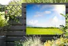 Gartenposter - 120x80 cm - Die Wiese im Sommer  - Modernes Produktbild-Vorschau 6