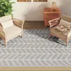 vidaXL Vonkajší koberec ARAKIL Grey 160x230 cm PP Náhľad obrázku produktu 3