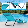 COSTWAY, transat pour sauna avec coussin de tête amovible, Voir les images du produit 6