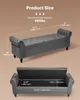 SucceBuy Banc Ottomane (460 x 1660 x 560 mm) en Voir les images du produit 2